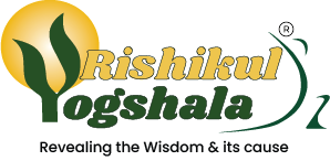 Rishikul Yogshala Kerala Logo